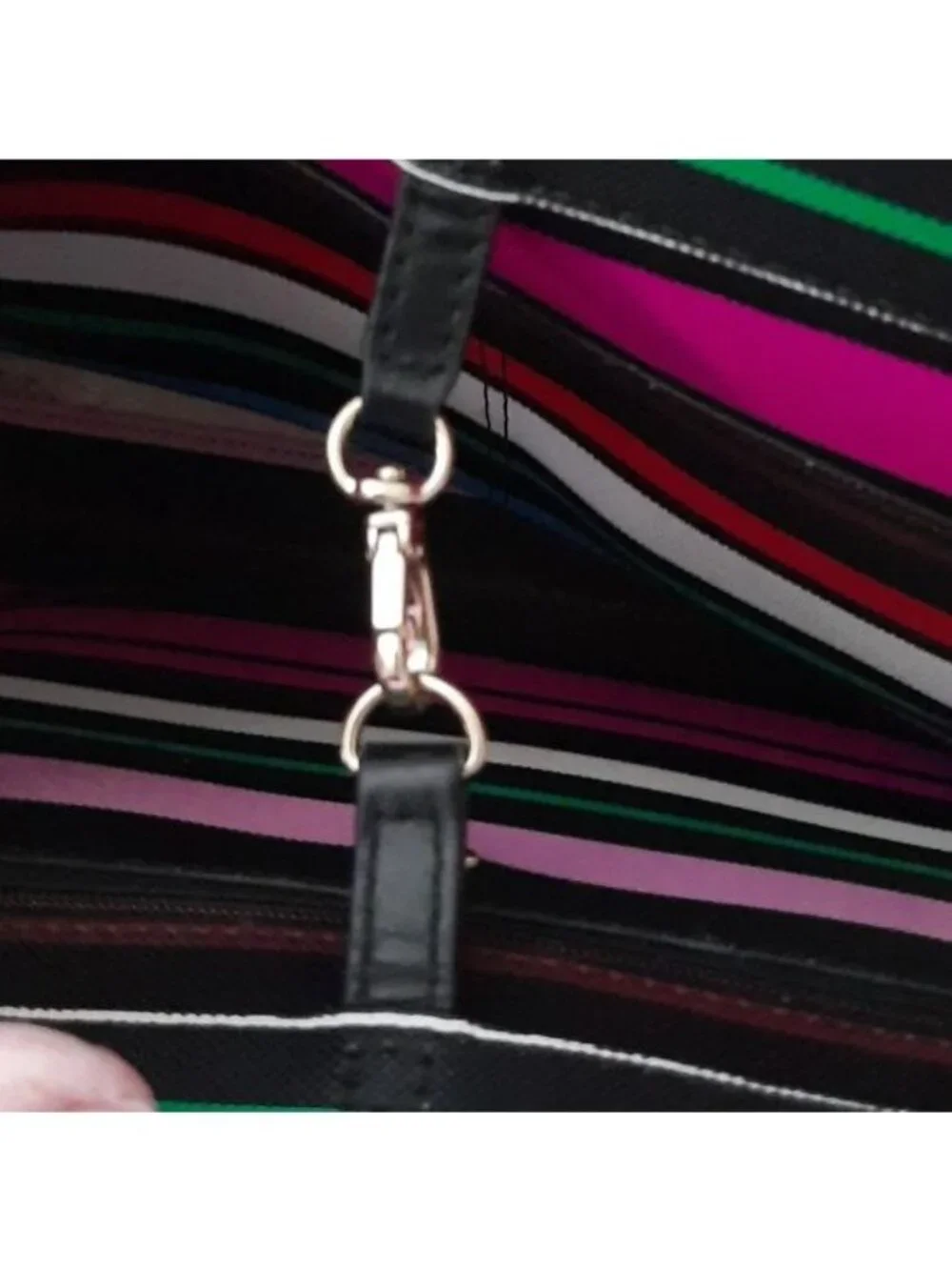 Kate Spade Small Harding Street Riley Striped Tote